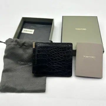 톰포드 머니클립 크로커다일