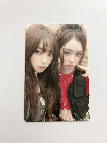 aespa dirtywork 유닛 트레이딩 카드