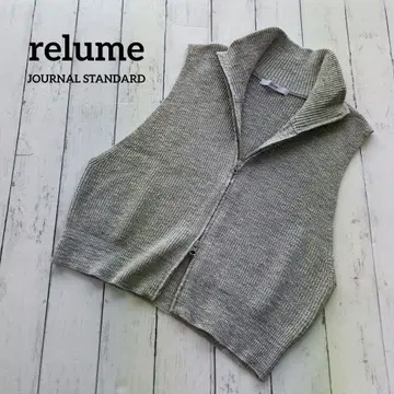 JOURNAL STANDARD relume 풀 집업 니트 베스트