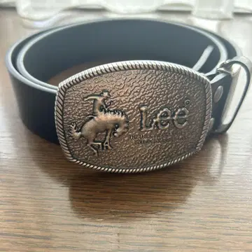 오늘 16시 발송!! Lee/리 40mm 천연 가죽 탑 버클 가죽 벨트