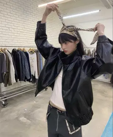 NEVERSEEZ 레오파드 스카프