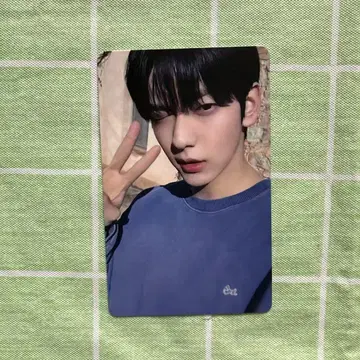 TXT 수빈 LINE MUSIC 재생 캠페인 당선 트레이딩 카드
