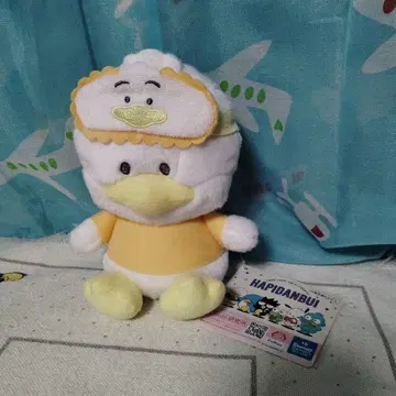 산리오 하피단부이 오리 페클 봉제 인형 헤어밴드
