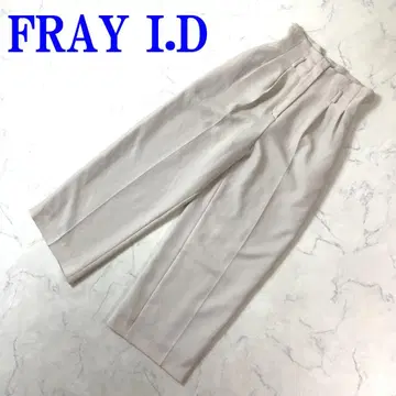 프레이 아이디 슬랙스 팬츠 아이보리 폴리에스테르 1 C4245