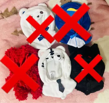 후지노 님 문호 스트레이독스 제비뽑기당 C상 옷 갈아입기 판초 2점 세트