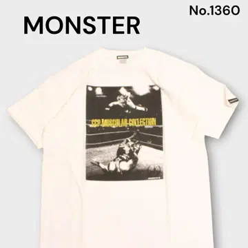 MONSTER CCP MUSCULAR COLLECTION 티셔츠 화이트