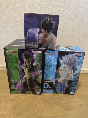 HUNTER x HUNTER 피규어 3개 세트