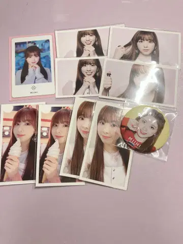 NiziU 미이히 트레이딩 카드 캔 배지