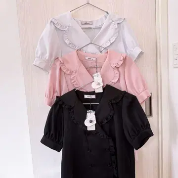 세일러 블라우스 3종 세트