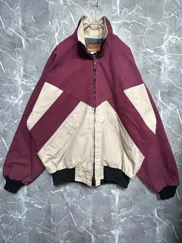 80~90s Wrangler 절개 컬러 블루종 vintage 블루종