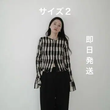 CLANE SHIRRING DESIGN BLOUSE 믹스