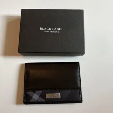 [미사용품] BLACK LABEL CRESTBRIDGE 명함지갑