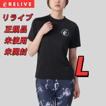 ReLive 리라이브 셔츠 회복 의류 L 사이즈 블랙 흡한속건 이너