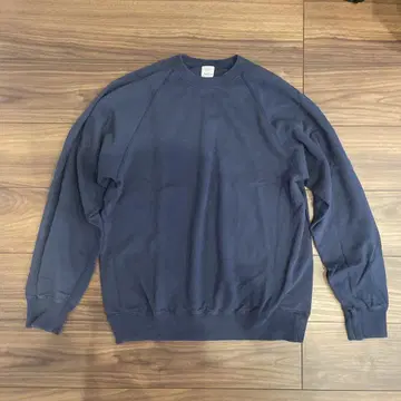 아나토미카 SWEAT RAGLAN CREW NECK 네이비 L