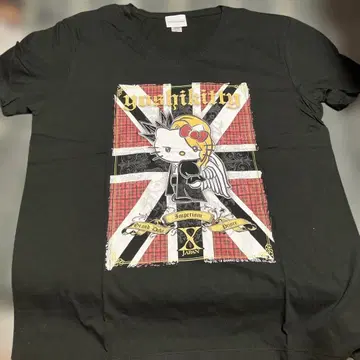 Yoshikitty 유니언 잭 T셔츠