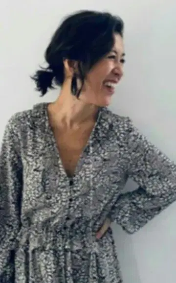 [ 미사용 새상품 ] 오쿠사 나오코 HRM 롱 원피스