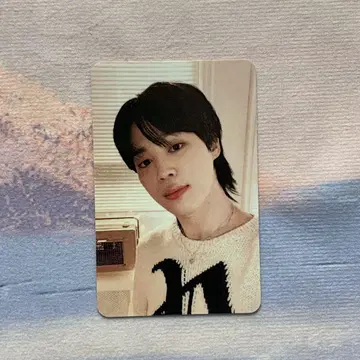 BTS 지민 FACE 사전투표 당첨 공개방송 한정판 트레이딩 카드