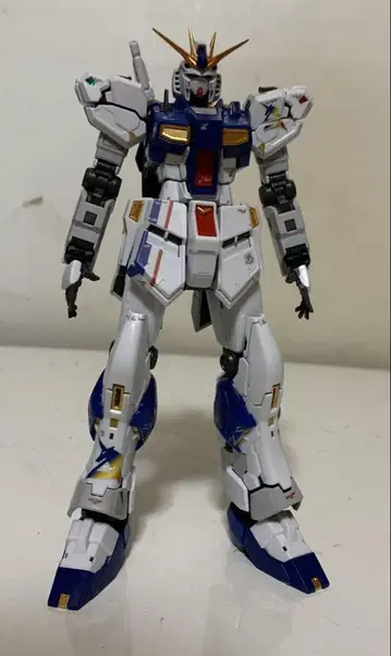 RG 1/144 RX-93ff 뉴 건담 부분 조립 완성품