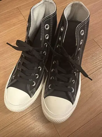 컨버스 하이컷 스니커즈 우천용 레인 슈즈 발수 25cm