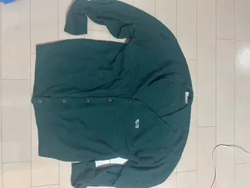 BEAMS HEART 다크 그린 가디건 M