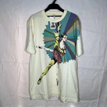 UT 죠죠의 기묘한 모험 킬러 퀸 미사용 새상품 T셔츠 하자품