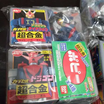 BANDAI 캡슐 초합금 Part5 전 4종 미개봉 포피
