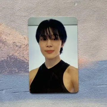 BTS FACE 공개방송 사전녹화 당첨 트레이딩 카드 지민