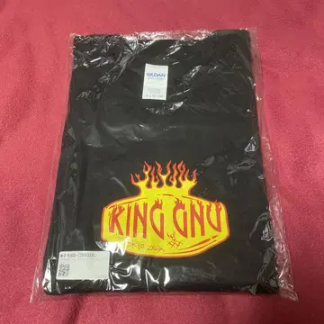 King Gnu CEREMONY 롱 슬리브 티셔츠 [블랙] XL