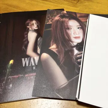i-dle 슈화 WAVES MAGAZINE 잡지