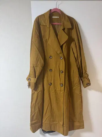 RETRO GIRL 카멜 트렌치코트