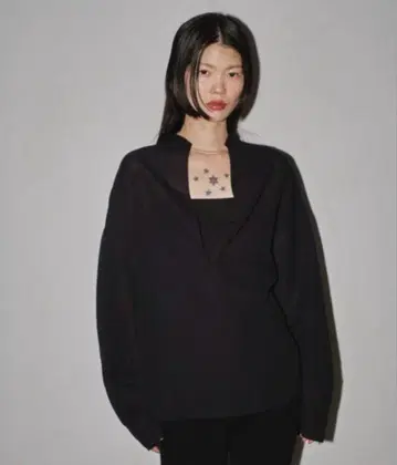todayful 슬라브 슬릿 셔츠