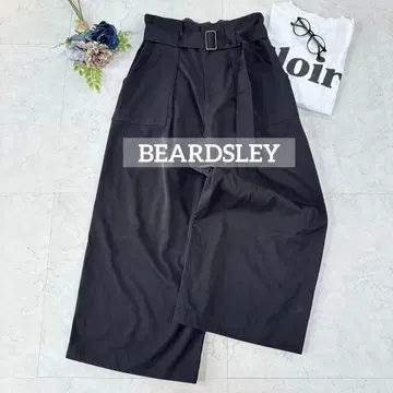 비어즐리 BEARDSLEY 베이커 배기 팬츠 카고 팬츠 블랙