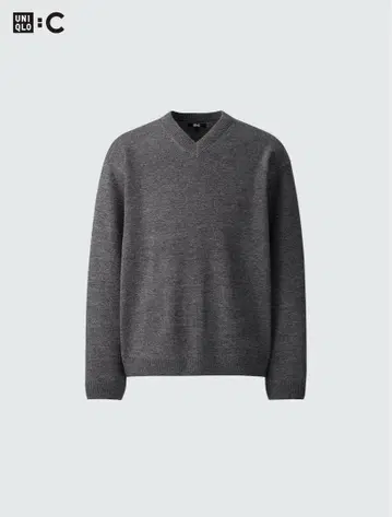 UNIQLOC 릴랙스 V넥 스웨터