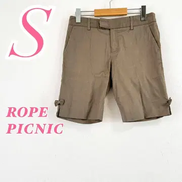 ROPE PICNIC 하프 팬츠 36 카키 이지 팬츠 캐주얼