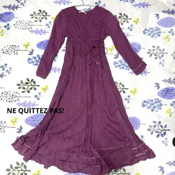 누키테 파 NE QUITTEZ PAS! 코튼 보일 카슈쿨 원피스