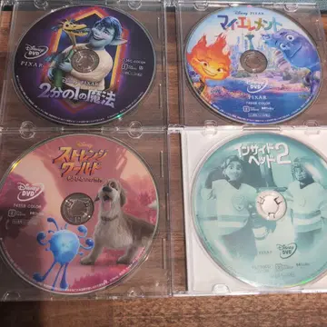 디즈니 픽사 DVD 4작품 세트
