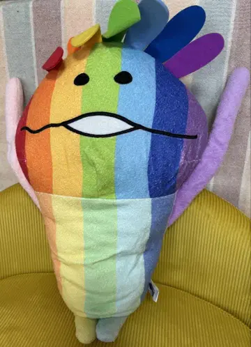 오사카리 탐정 나메코 재배 키트 레인보우 나메코 봉제 인형 약 45cm
