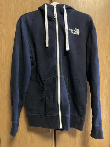 THE NORTH FACE 후드 맨투맨 풀 집업 네이비 M 사이즈