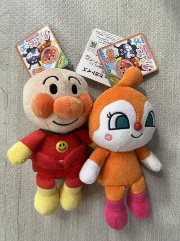 [ 미사용 새상품, 택 포함 ] 쁘띠 빈즈 호빵맨 짤랑이