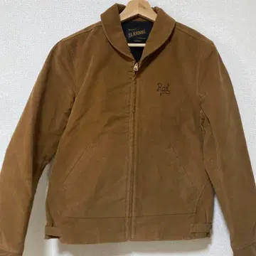 라디얼 스웨이드 집업 자켓