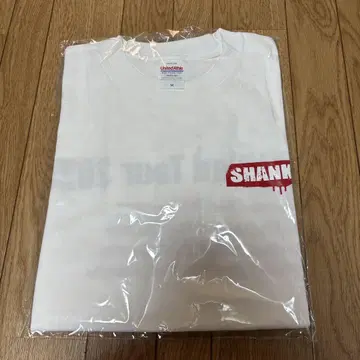 화이트 T셔츠 M 사이즈 SHANK