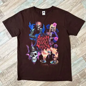 SEKAI NO OWARI 불과 숲의 카니발 라이브 T셔츠 브라운 M