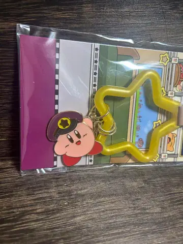 별의 커비 한큐 기차 손잡이 키링 커비