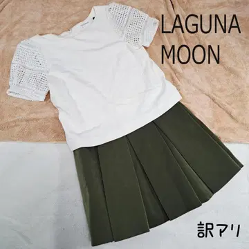 LAGUNA MOON 반팔 레이스 원피스