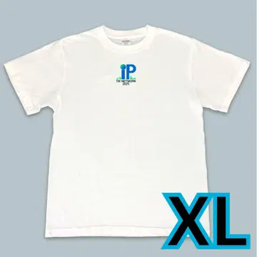 TM NETWORK 셔츠 XL 사이즈 2025 IP 화이트