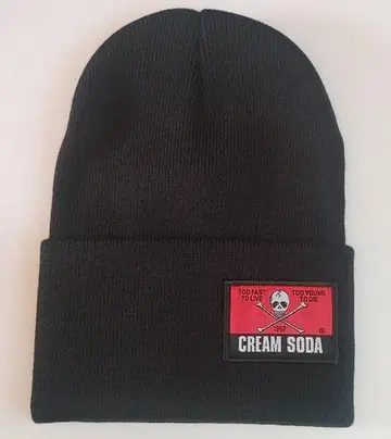 [새상품] 핑크 드래곤 / Cream Soda 해골 와펜 비니