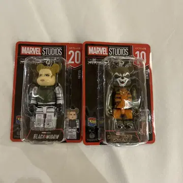 MARVEL 베어브릭 10 20 로켓 엘레나