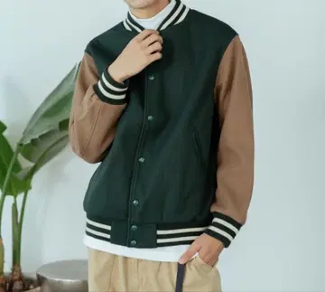 새상품 SKOOKUM Light Varsity Jacket 바시티 자켓
