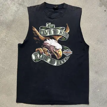 USA 구제 의류 탱크탑 L 사이즈 HARLEY-DAVIDSON 1991