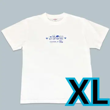 TM NETWORK 티셔츠 XL 사이즈 2025 IP 화이트 타마 콜라보